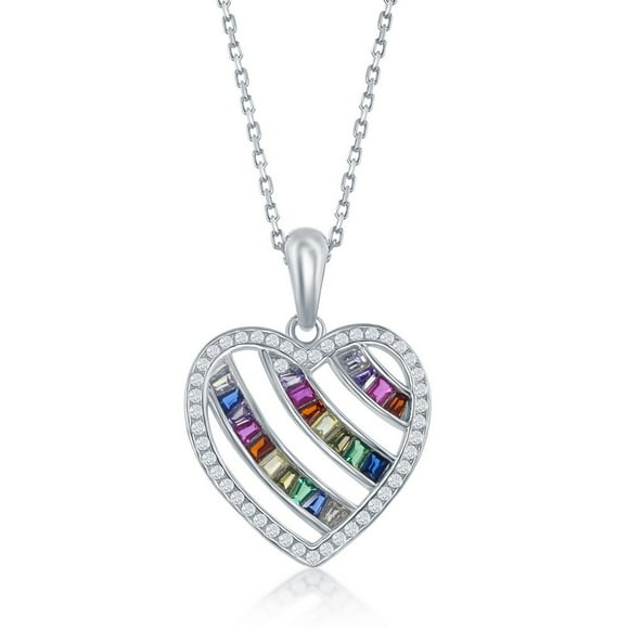 18-Inch Rhodium Plated Necklace with 6mm Jet Birthstone Beads and Sterling Silver Our Lady of Knock Charm. 18-Inch Rhodium Plated Necklace with 6mm Jet Birthstone Beads and Sterling Silver Our Lady of Knock Charm.